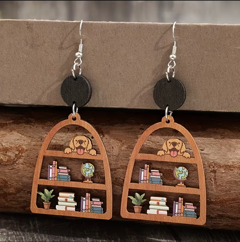 Library Friend Earrings