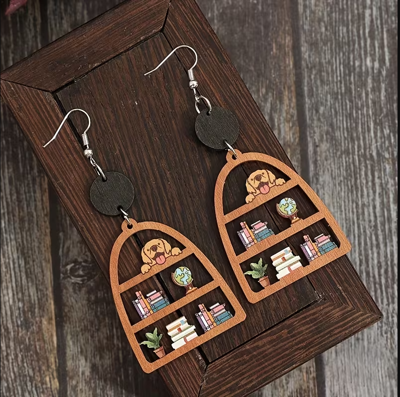 Library Friend Earrings
