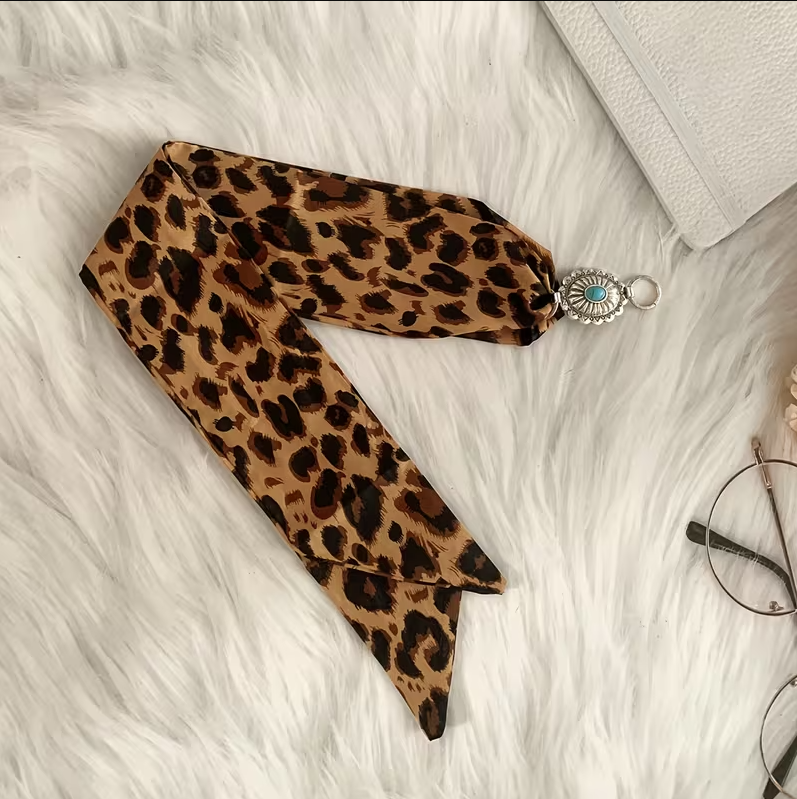 Leopard Western Scarf