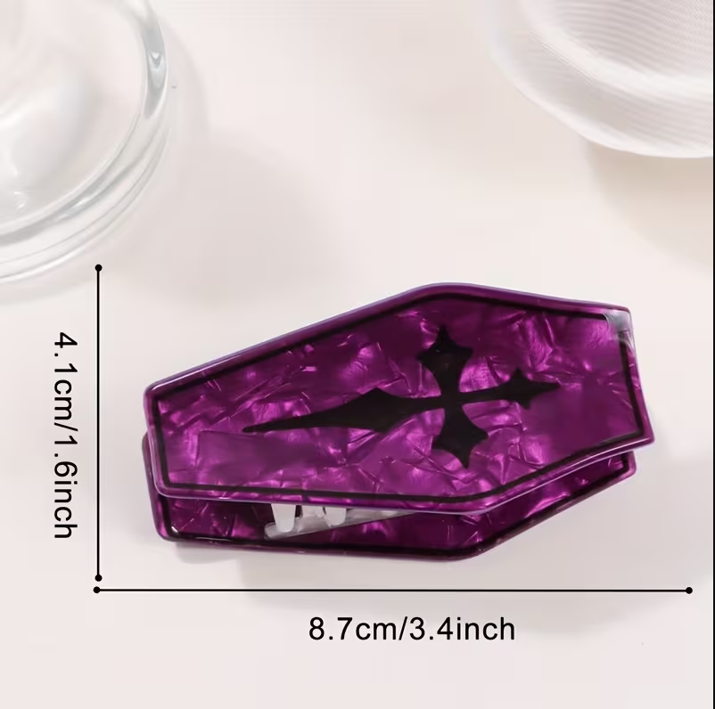 Coffin Hair Claw
