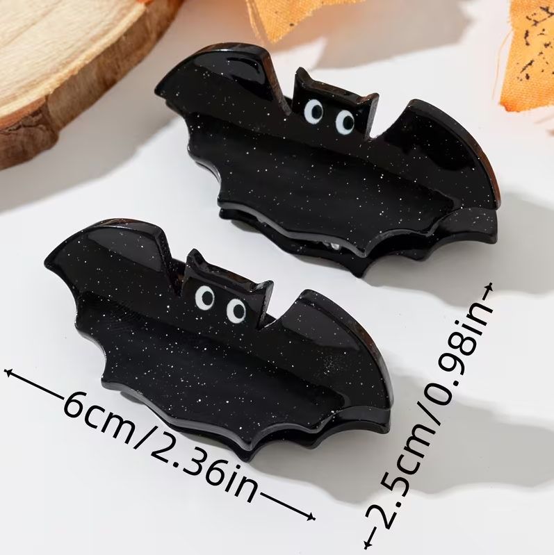 Tiny Bat Hair Claw Set