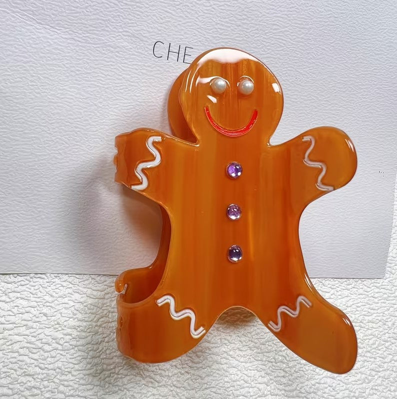 Christmas Cuties Hair Claws: Large