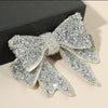 Rhinestone Bow Pin