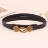 Brass Deco Shell Belt