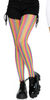 Rainbow Striped Fishnets