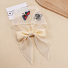 Sheer Embroidered Butterflies Scarf