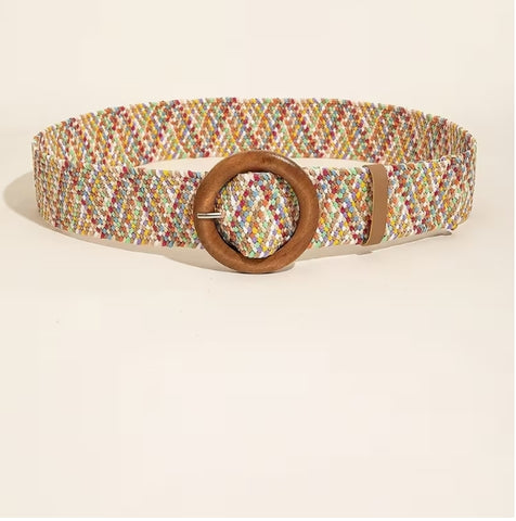 Heart Shape Western Belt: Cinnamon