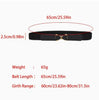 Bow Elastic Skinny Belt: Red