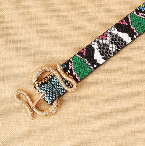 Heart Shape Western Belt: Cinnamon