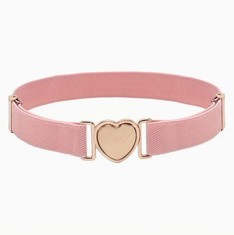 Heart Shape Western Belt: Cinnamon