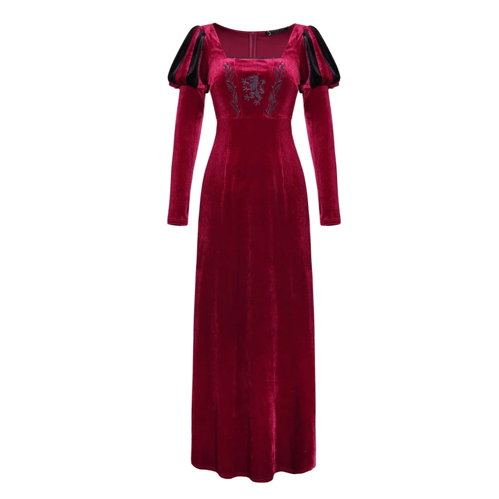 Howling Dress: Burgundy