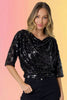Glittery And Gorgeous Sequin Top