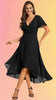 Black Chiffon Celebrate Dress