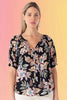 Tropical Night Garden Blouse
