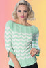 Vanilla Mint Knit Top