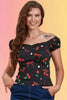 Bows & Cherry Dolores Top