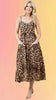 Leopard Print Cami Dress