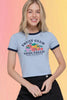 Fruit Club Vintage Tee: Blue