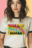 Just Be A Good Human Ringer Shirt