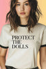Protect The Dolls Trans Rights Ringer T-Shirt