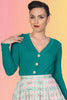 Cotton Scalloped Cardigan