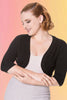 Knit Hudson Bolero: Black