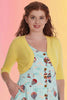 Knit Hudson Bolero: Yellow