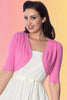 Knit Hudson Bolero: Pink