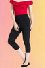 Classic H-Waisted Capri Pants