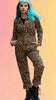Classic Leopard Print Boiler Suit