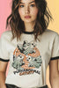 Purranormal Cativity Retro Ringer Tee