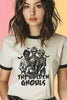 Golden Girl Ghouls Retro Ringer Tee