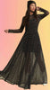 Polka Dot Mesh Maxi Dress
