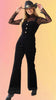 Corduroy Button Down Jumpsuit