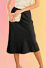 Silky Jacquard Bias Cut Slip Skirt