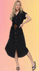 Charley Shirt Dress with Waist Belt