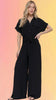 Lapel Collar and Jumpsuit