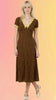 Bonnie Vintage Dots Knit Dress