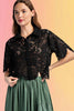 Scalloped Lace Blouse