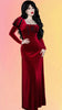 Howling Dress: Burgundy