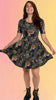Books and Cats Fit and Flare Dress