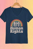 Big Fan Of Human Rights V-Neck T-Shirt
