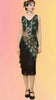 Tassel Hem Peacock Dress