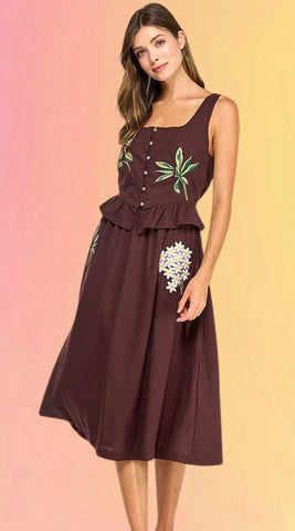 Where The Sun Takes You Dress