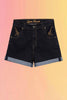 Roadster Denim Shorts: Black