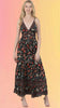 Floral Twist Maxi Dress