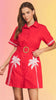 Palm Bay Embroidered Mini Dress