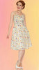 Embroidered Floral Eyelet Dress