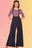 Forties Suspender Pants: Black