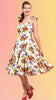 Angelica Corseted Floral Dress